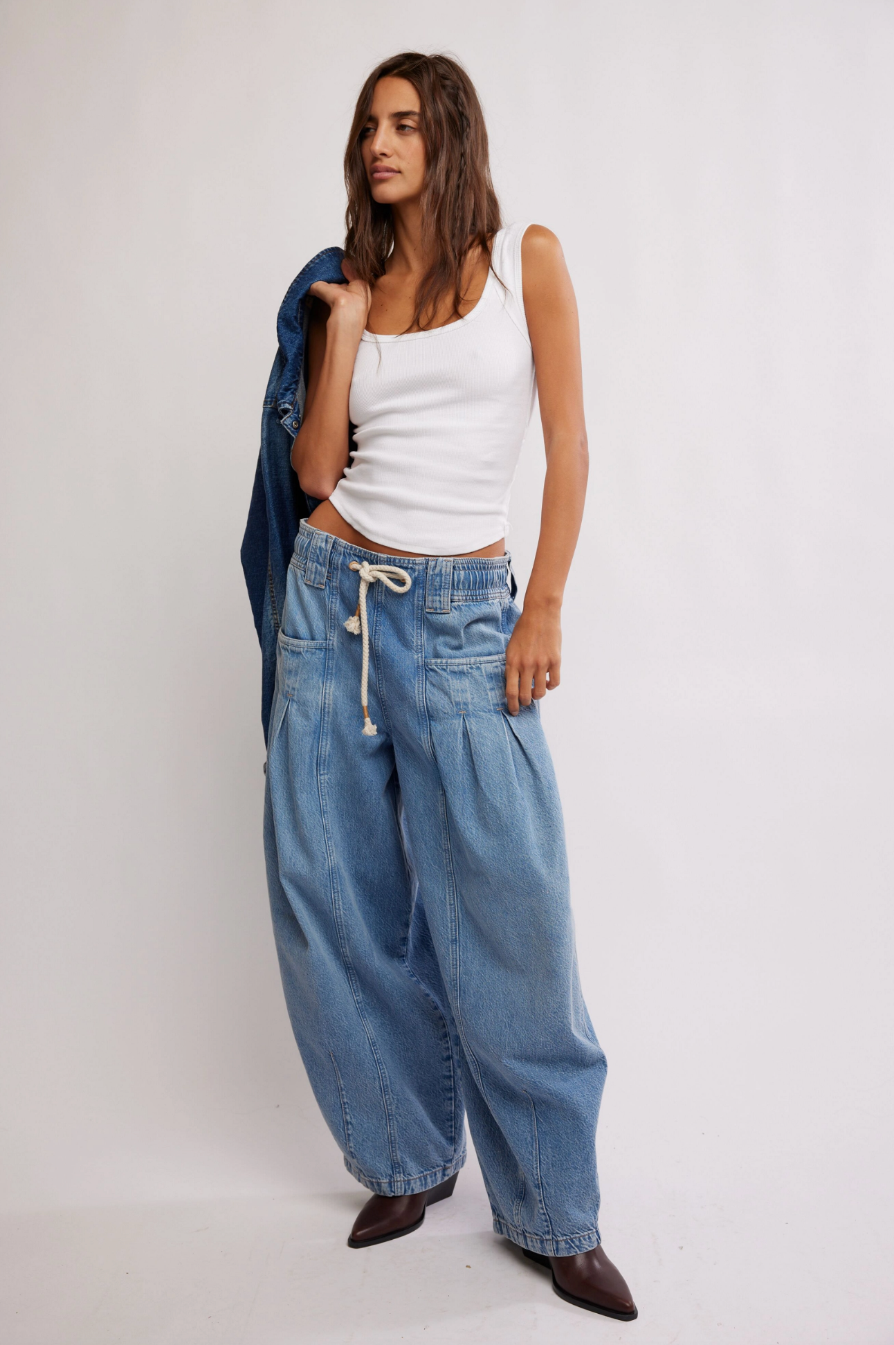 We The Free Margo Barrel Pull-On Jeans