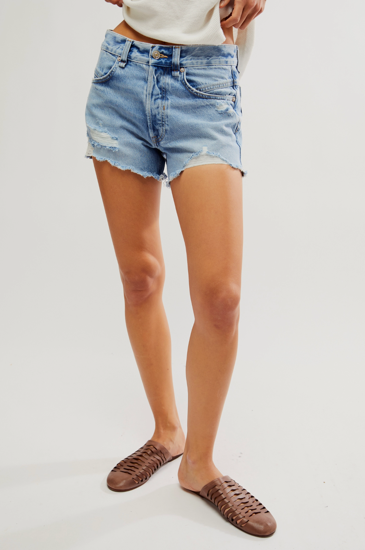 Now or Never Denim Short | Free People