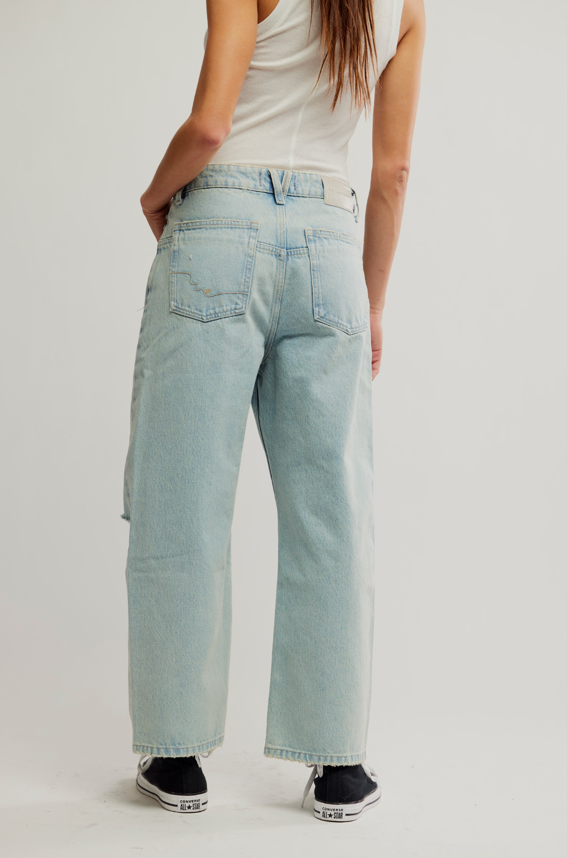 Deep Trance Dropped Boyfriend Jeans | Free People