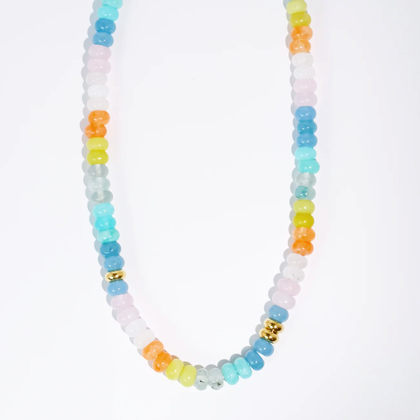 Sunshine Girl Gemstone Necklace