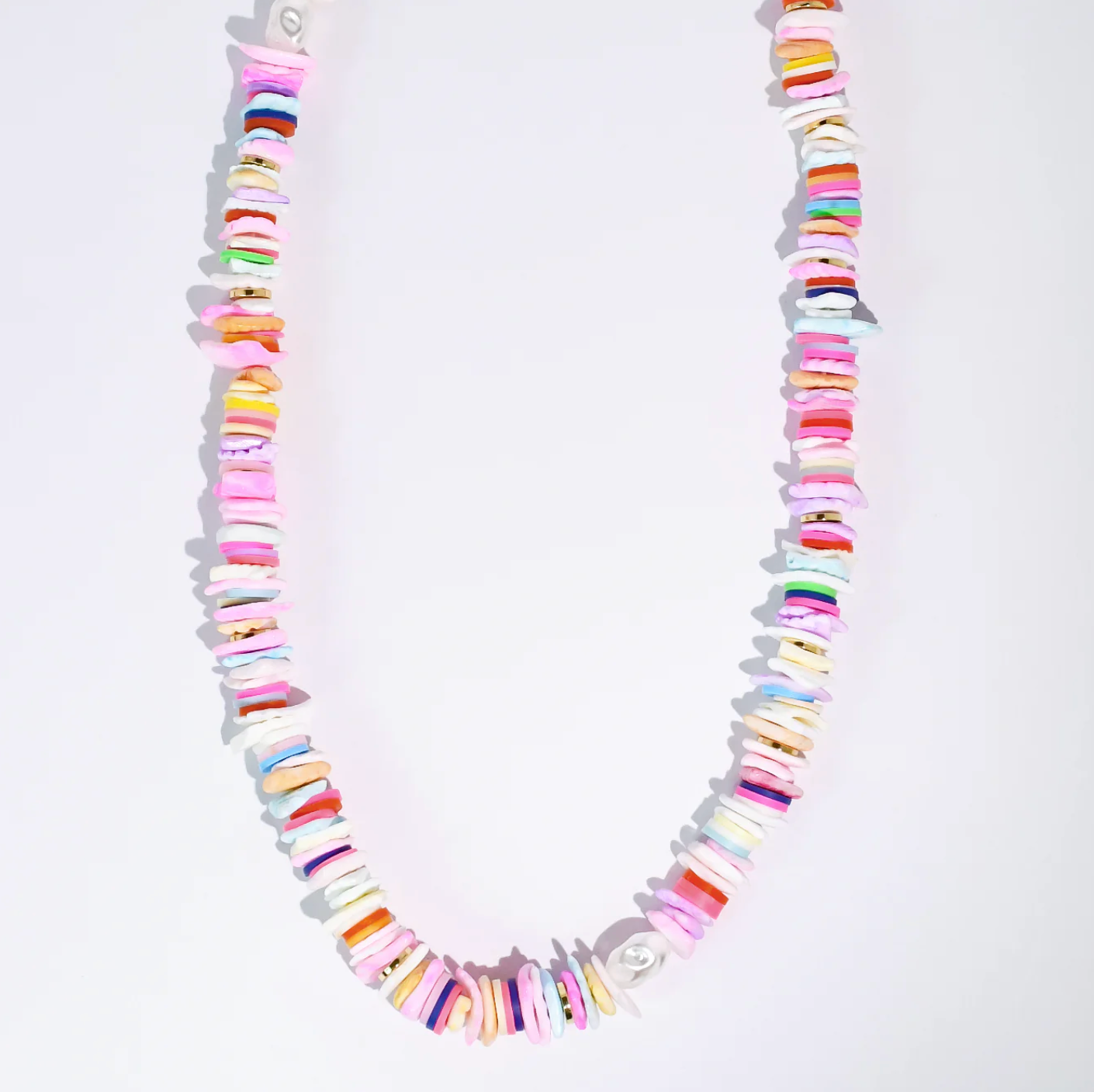 Pastel Party Gemstone Necklace