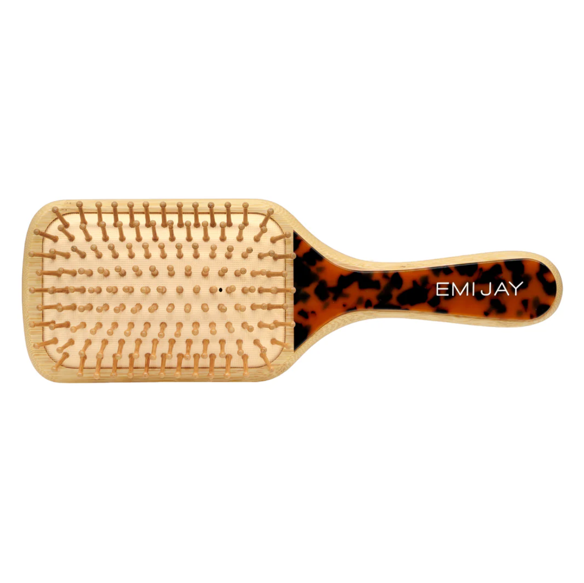 Bamboo Paddle Brush - Tortoise | Emi Jay