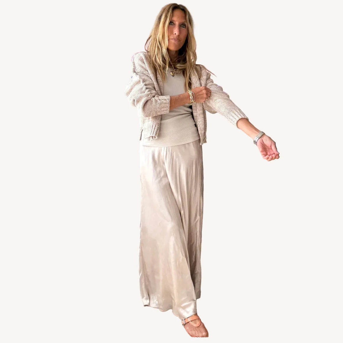 Sienna Love Cardigan - Latte | Kerri Rosenthal