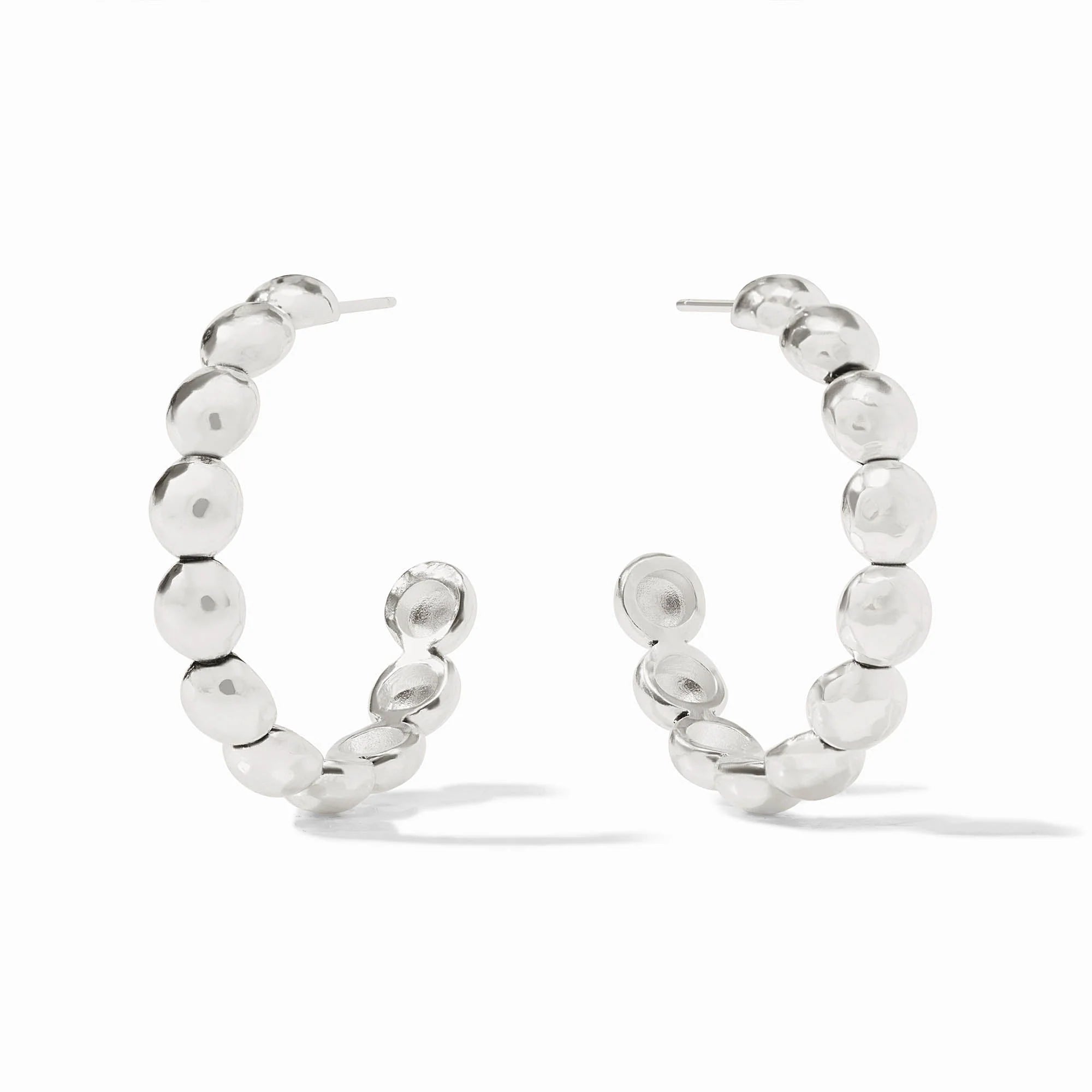 Solara Nova Silver Hoop | Julie Vos