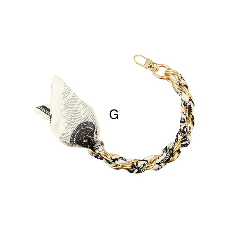 Short Phone Chain Scarf