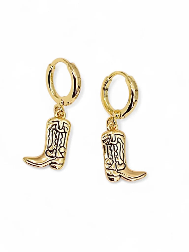 OUT WEST Huggie Earrings | Farrah B