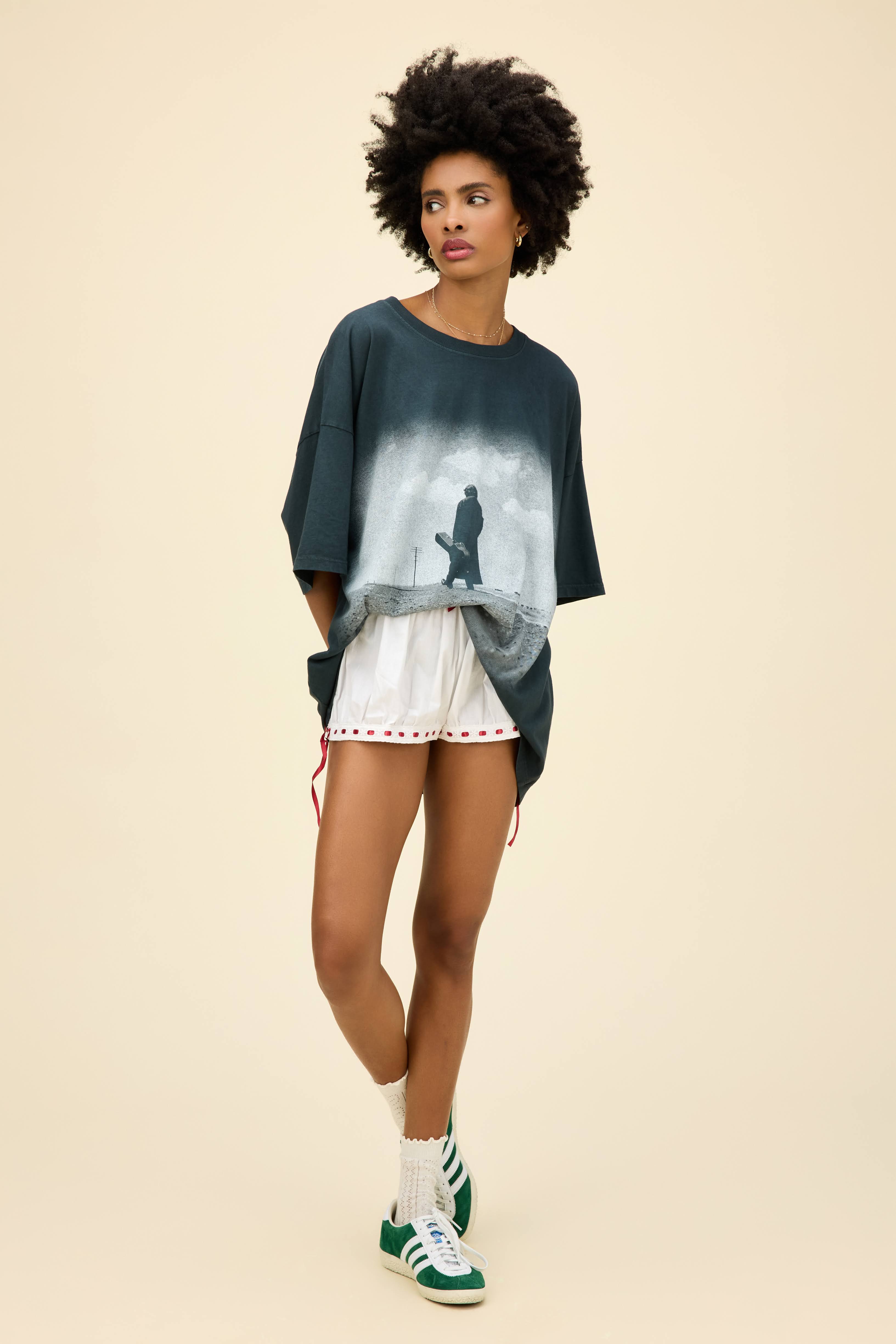 Johnny Cash Silhouette OS Tee | Daydreamer
