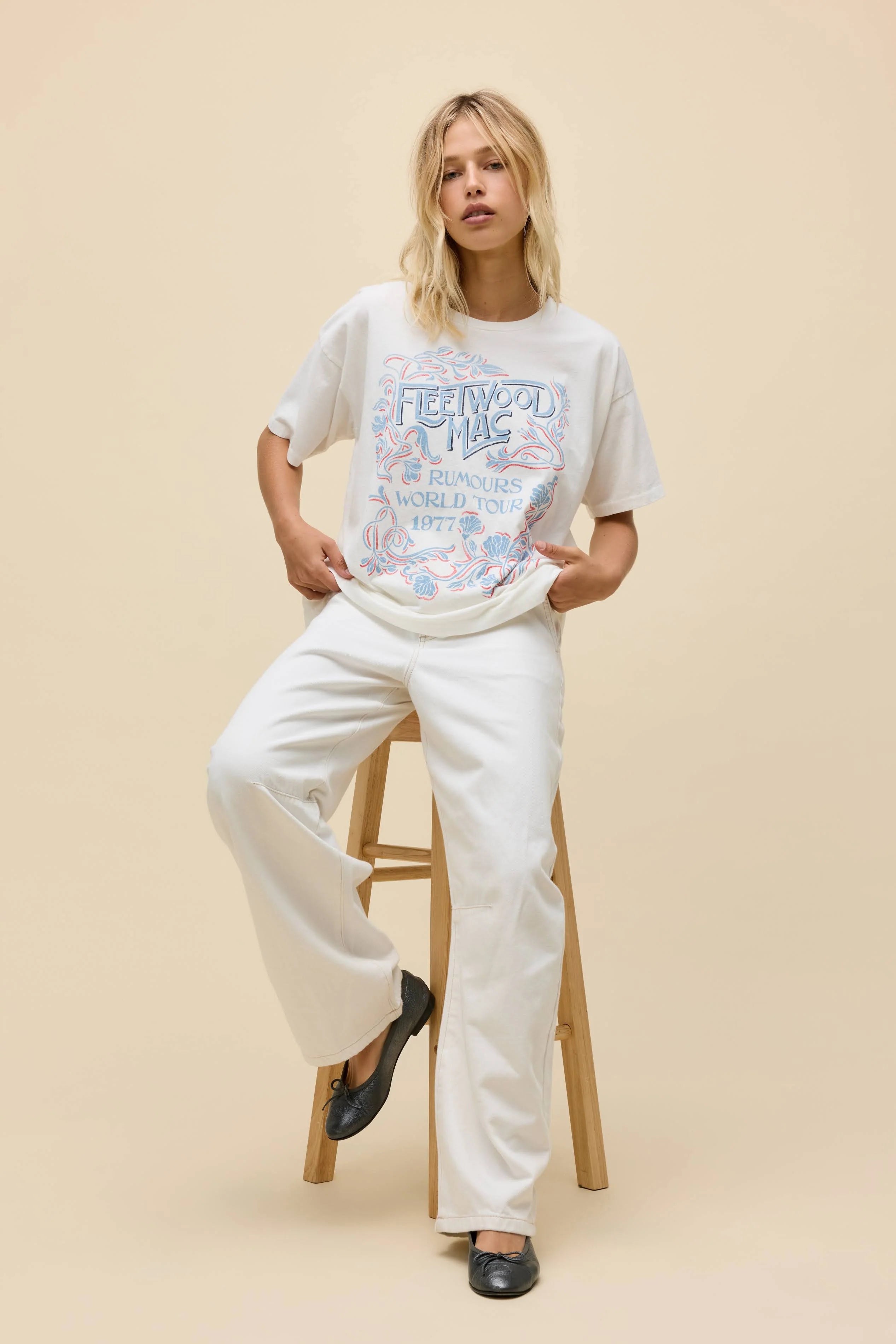 Fleetwood Mac World Tour '77 Merch Tee | DAYDREAMER