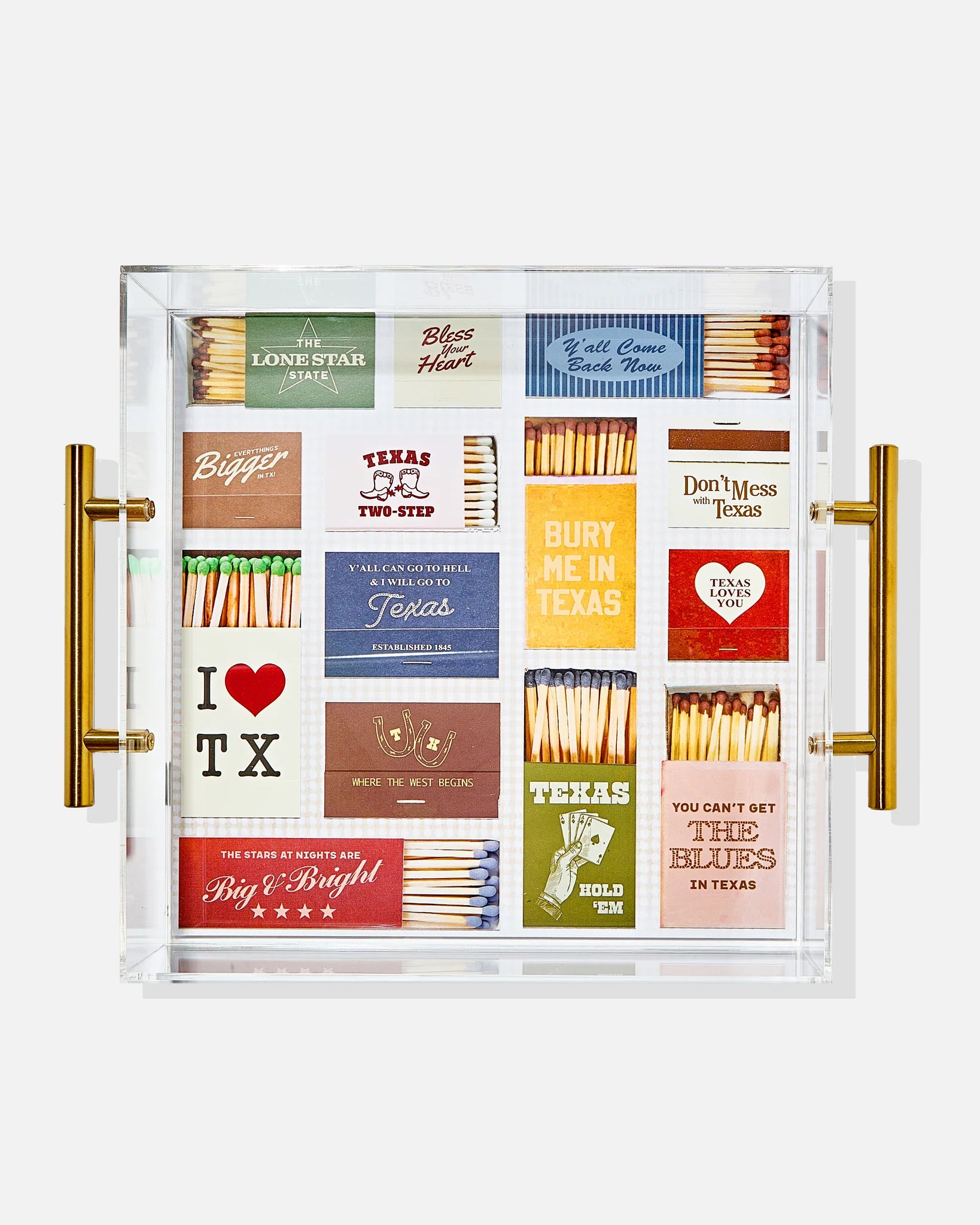 Texas Matchbook Large Tray | Tart by Taylor
