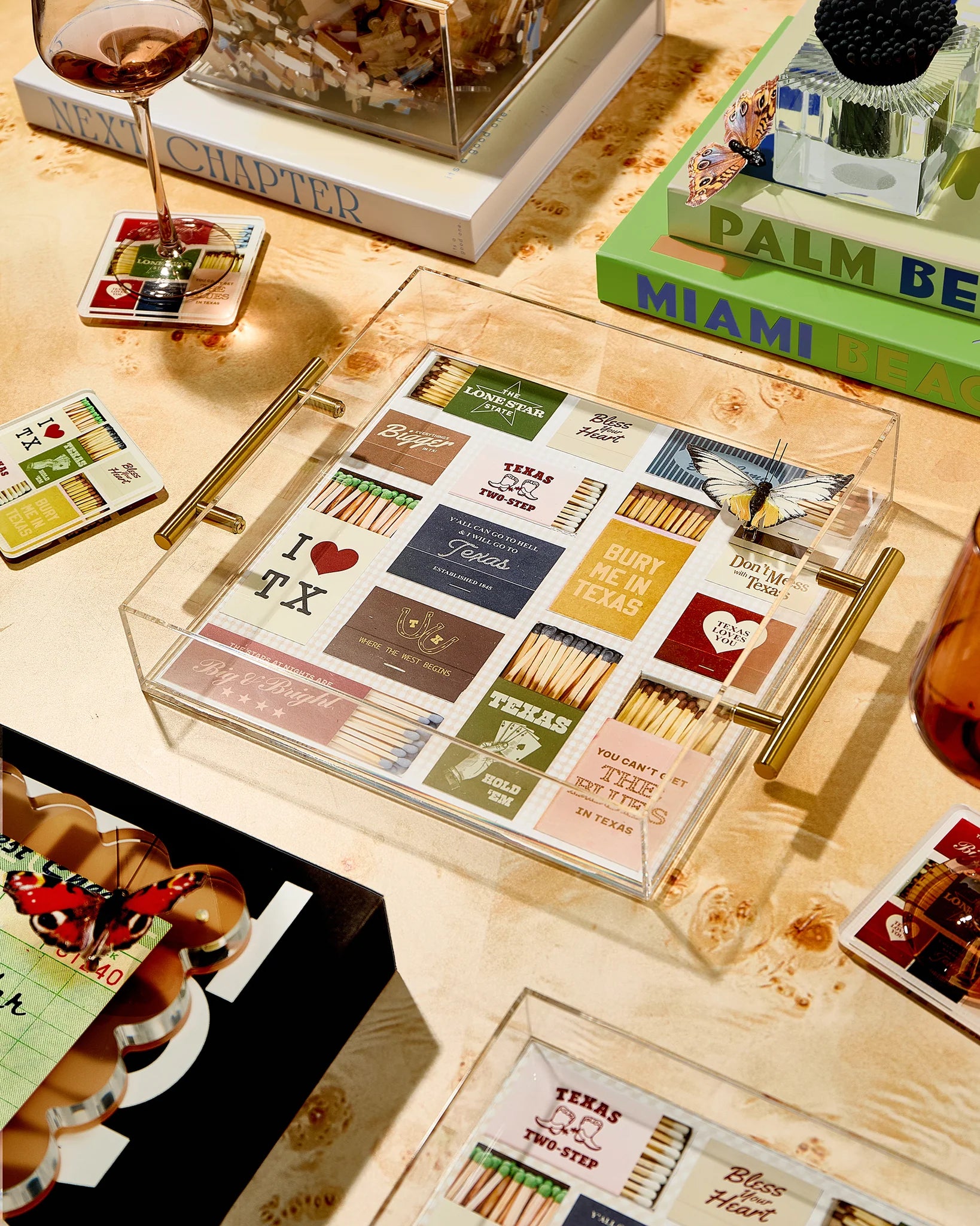 Texas Matchbook Large Tray | Tart by Taylor