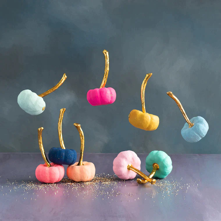 Small Rainbow Pumpkins | Glitterville