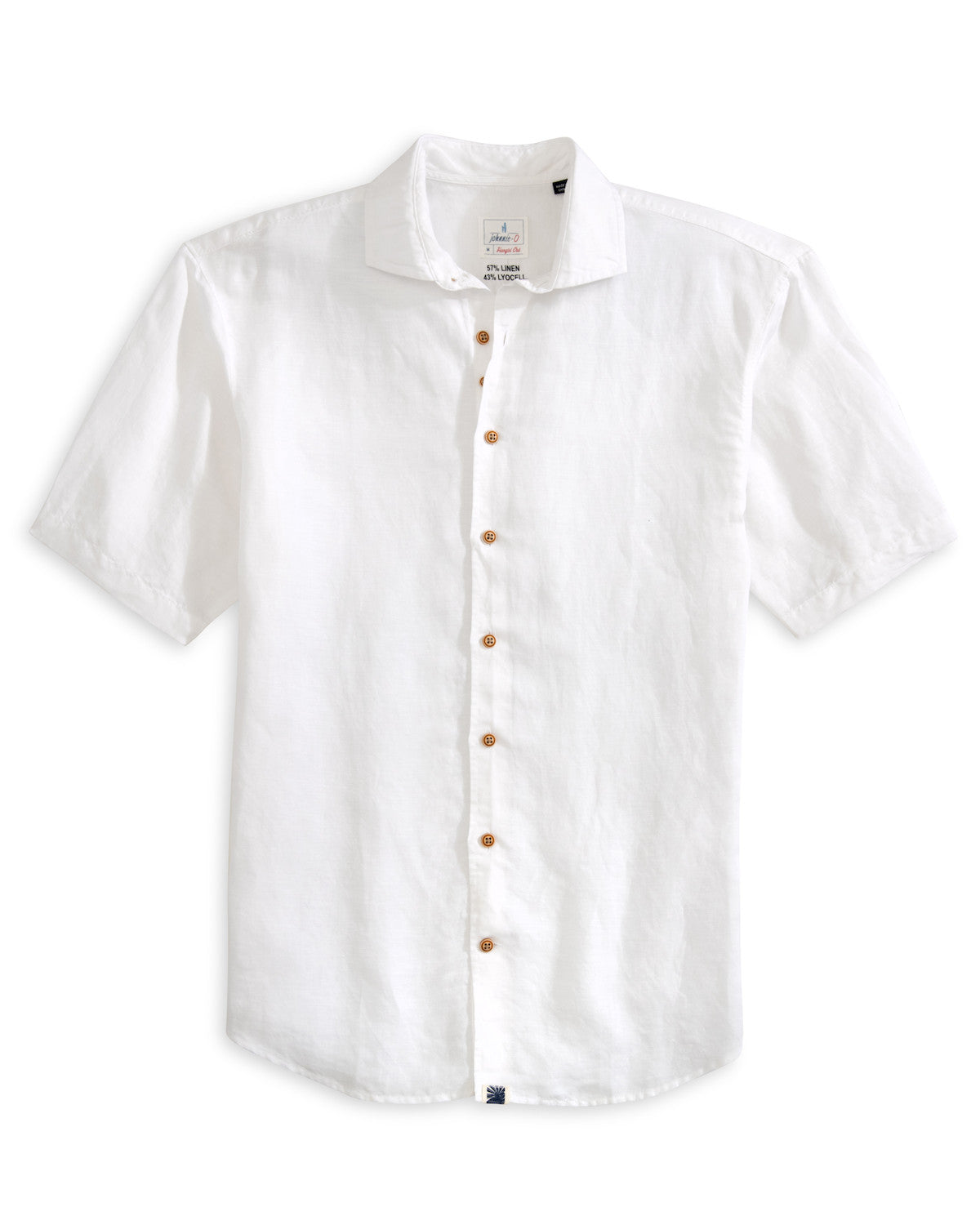 Short Sleeve Hangin' Out Linen Button Up Shirt - Gianni | Johnnie-O