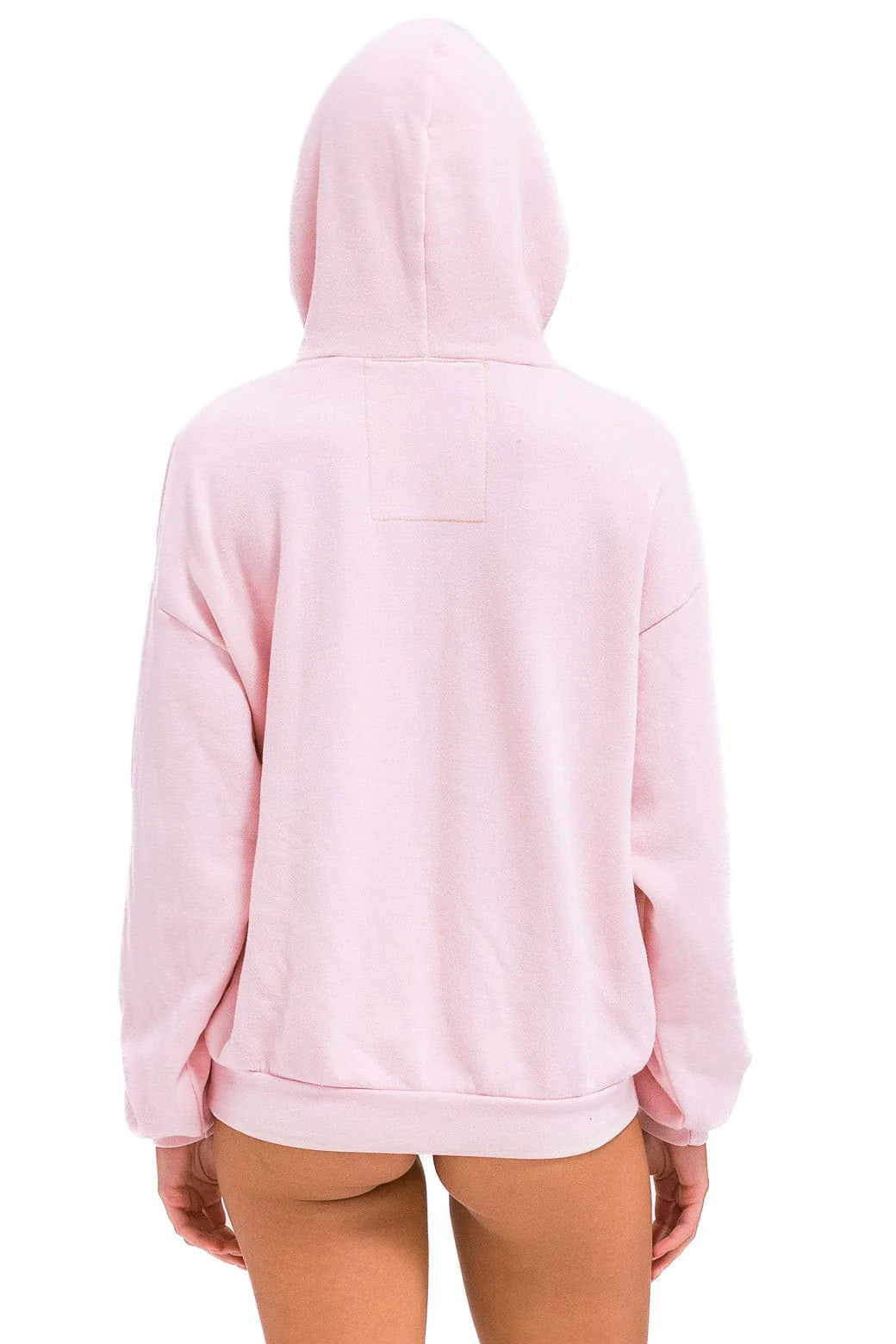Bolt Heart Pullover Relaxed Hoodie - Light Pink | Aviator Nation
