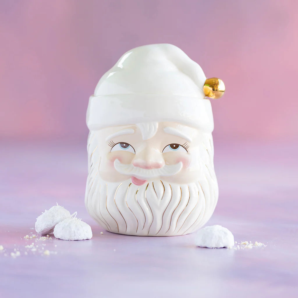 Papa Noel Cookie Jar | Glitterville