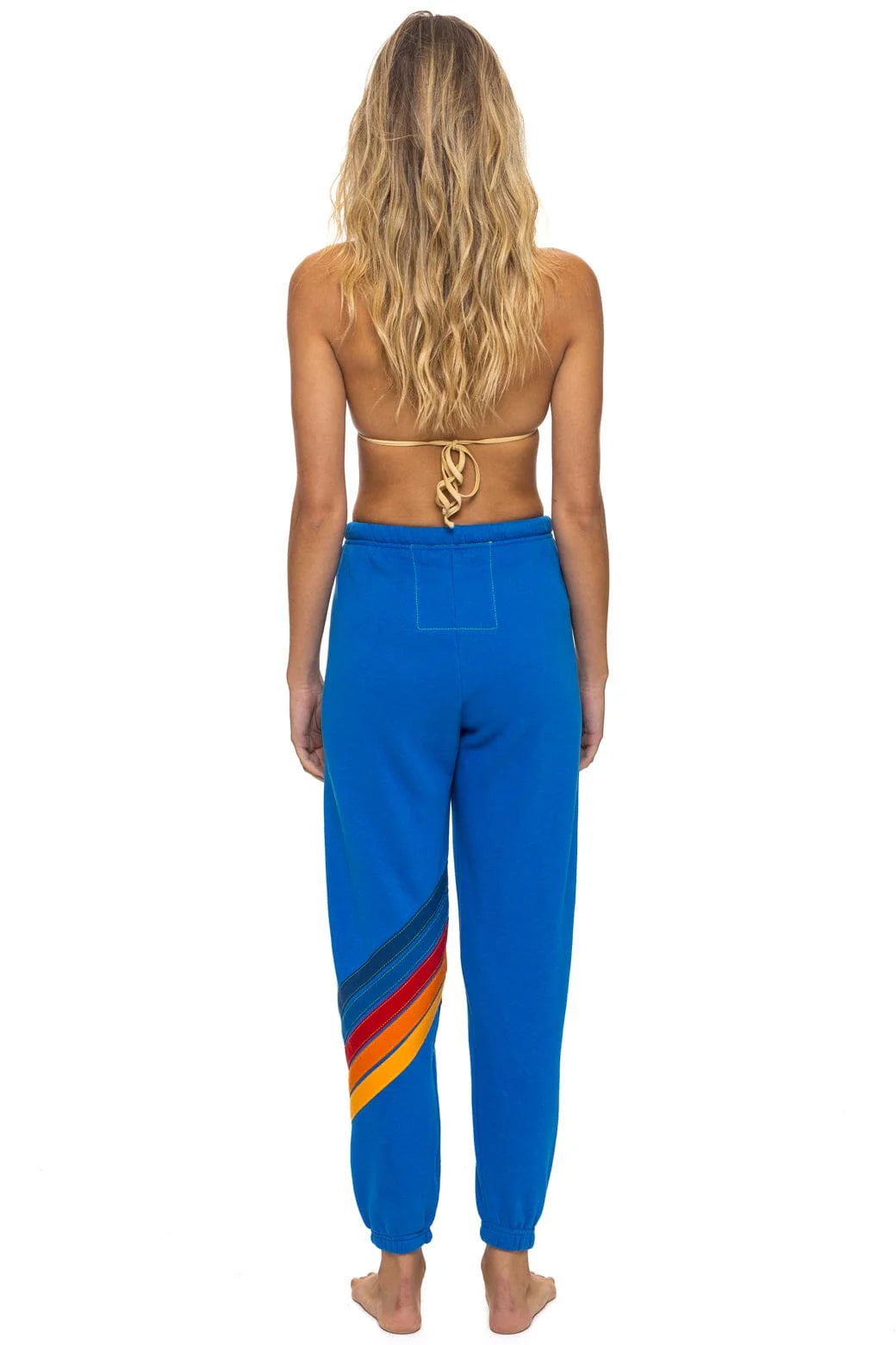 All Seasons Circle Chevron Sweatpants - Adventure Blue | Aviator Nation