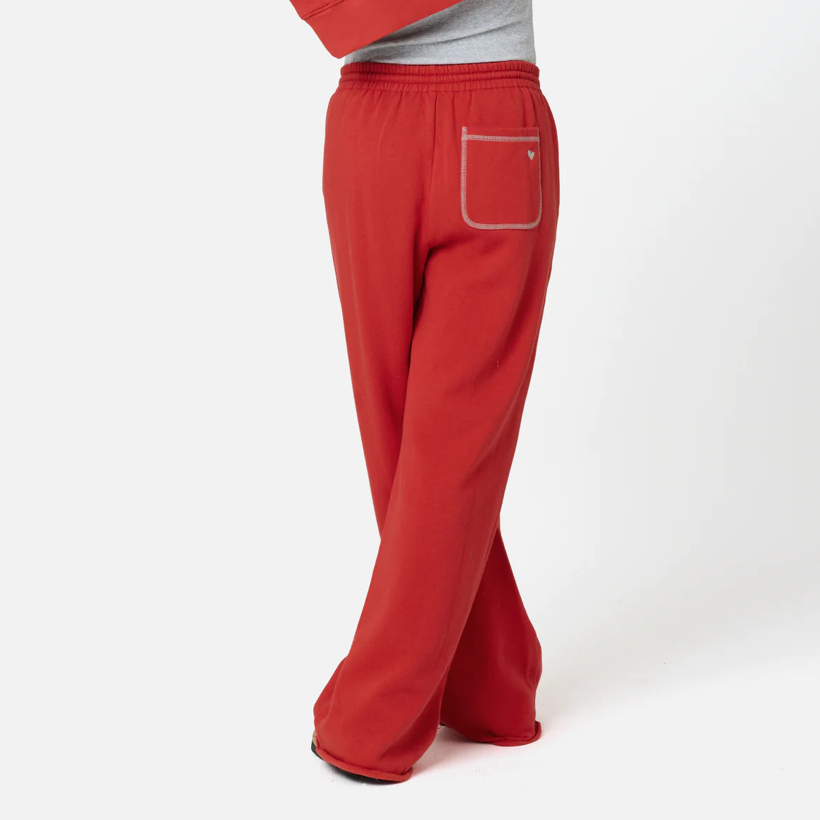 Weekend Barb Sweatpants - Washed Red | Kerri Rosenthal