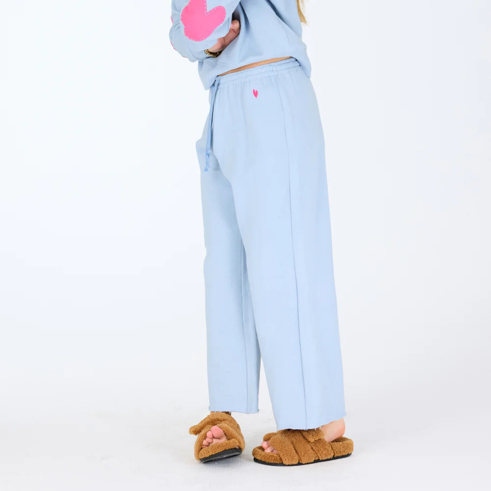Weekend Barb Sweatpant - Slate Blue | Kerri Rosenthal