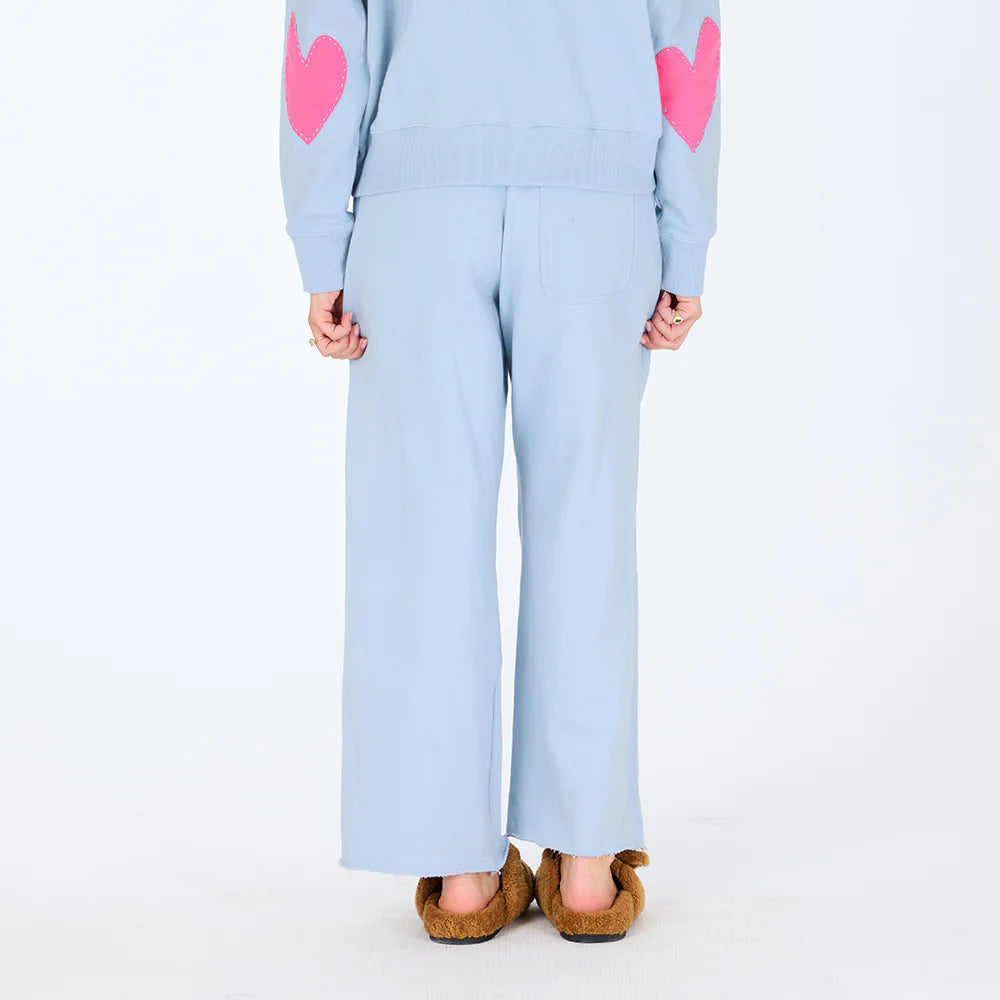 Weekend Barb Sweatpant - Slate Blue | Kerri Rosenthal