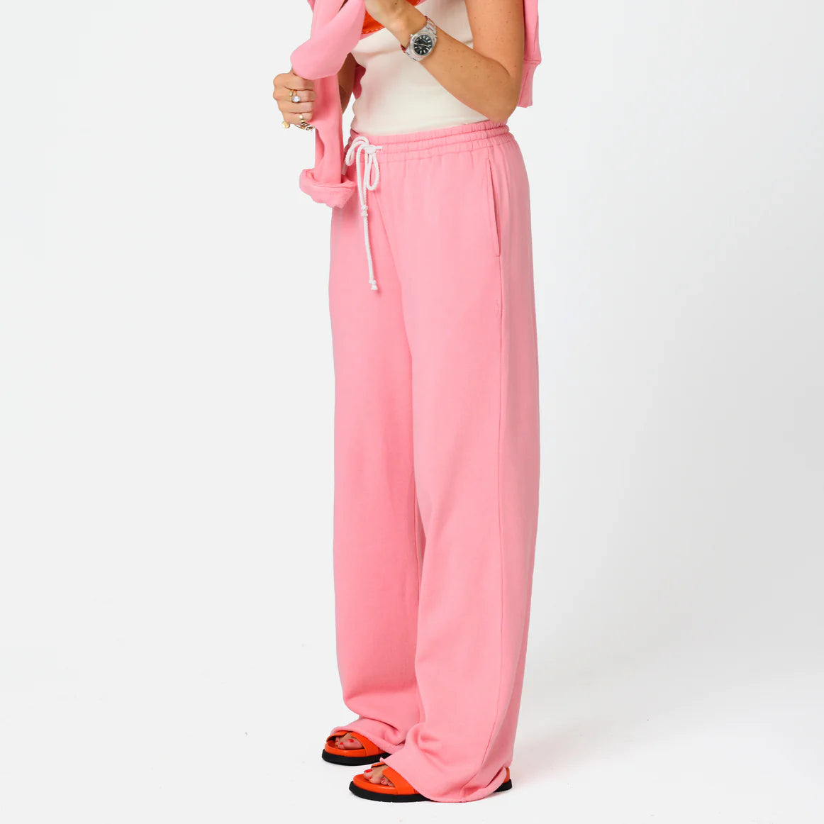 Weekend Barb Sweatpant - Pink | Kerri Rosenthal