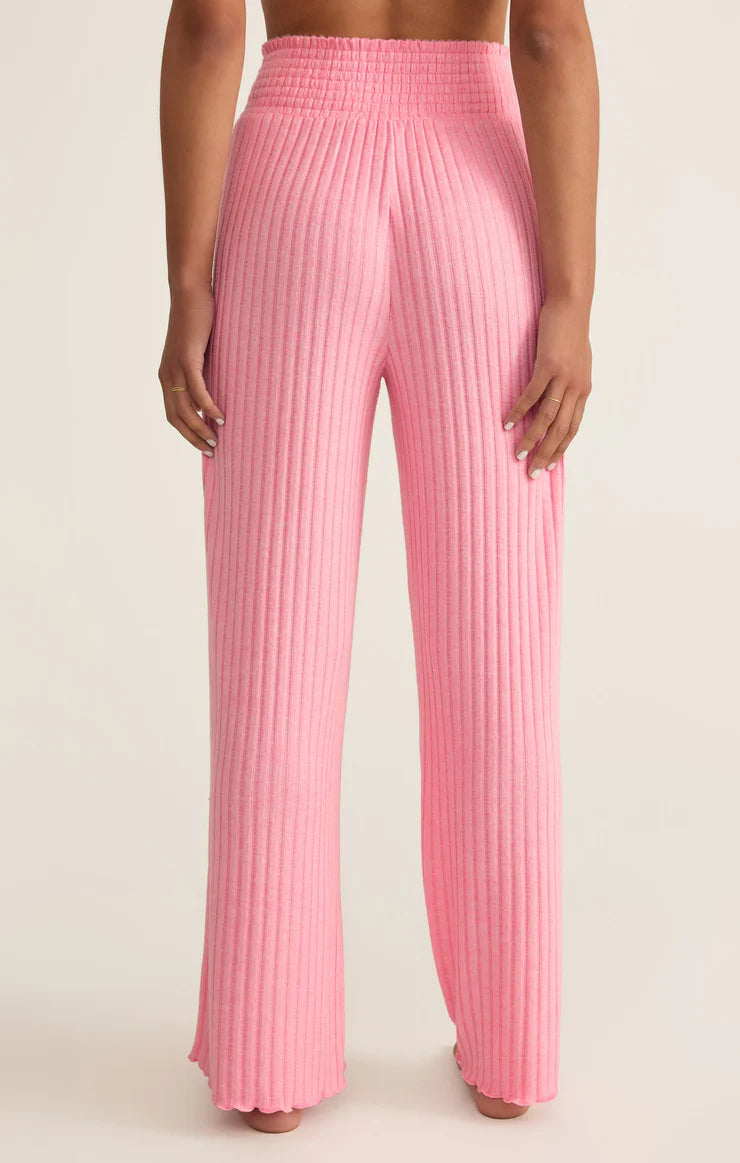 Dawn Smocked Rib Pant - Passion Fruit | Z Supply