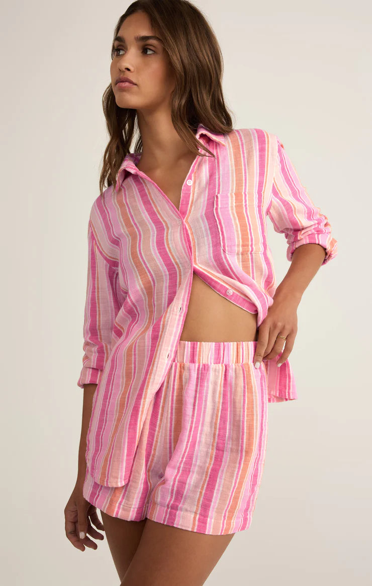 Morning Stripe Gauze Short | Z Supply