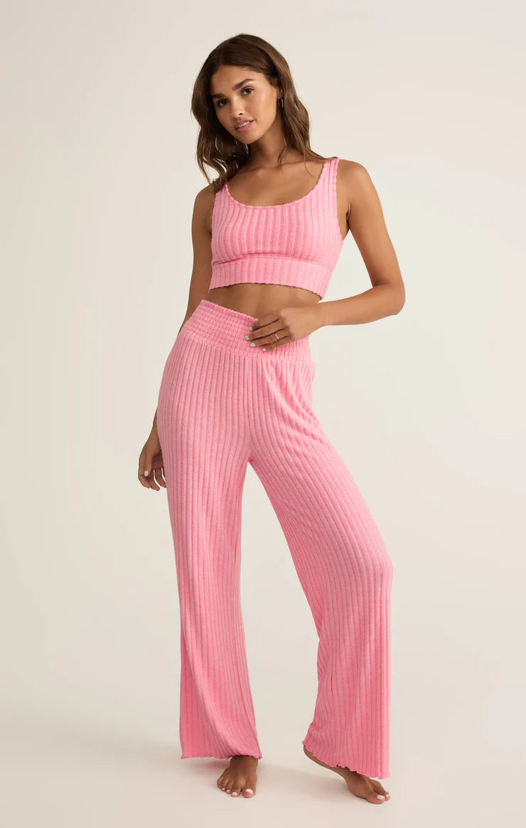 Zoe Silky Rib Tank Bra | Z Supply