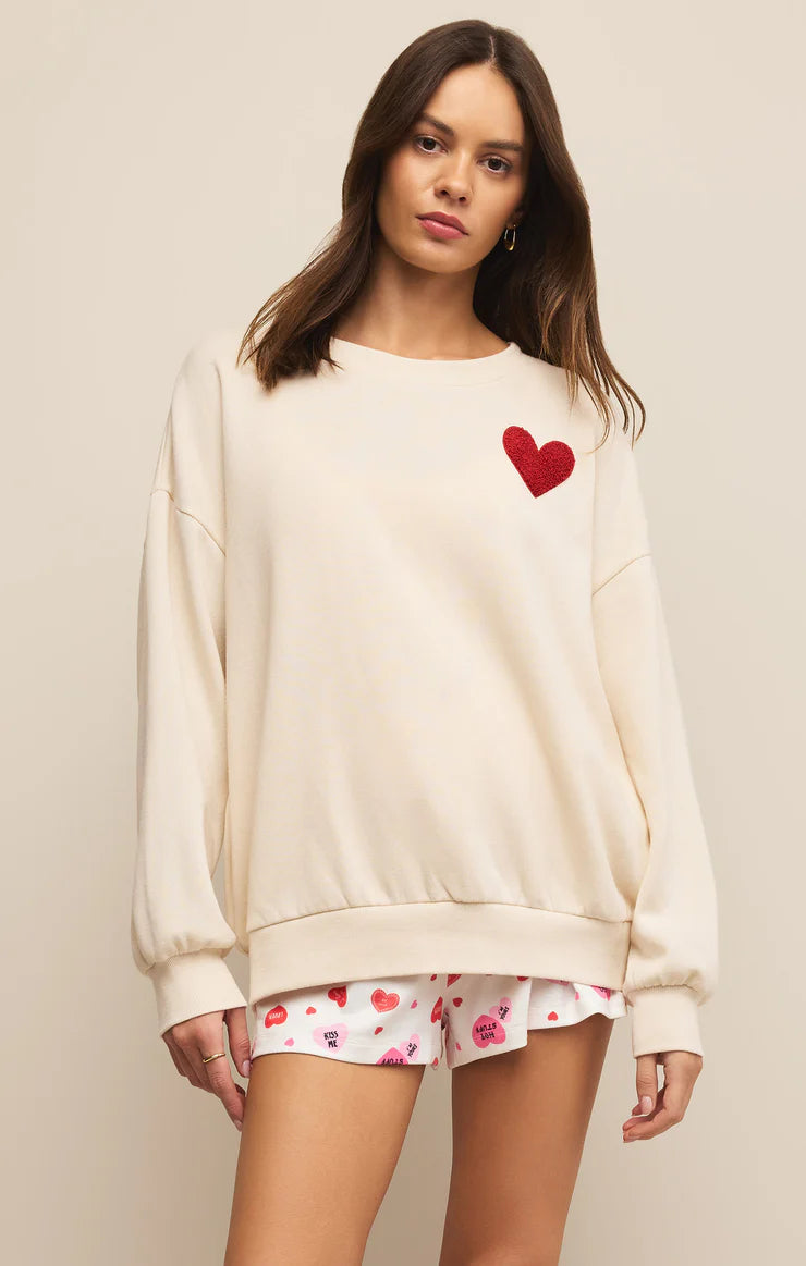 Oversized Heart Sweatshirt | Z Supply