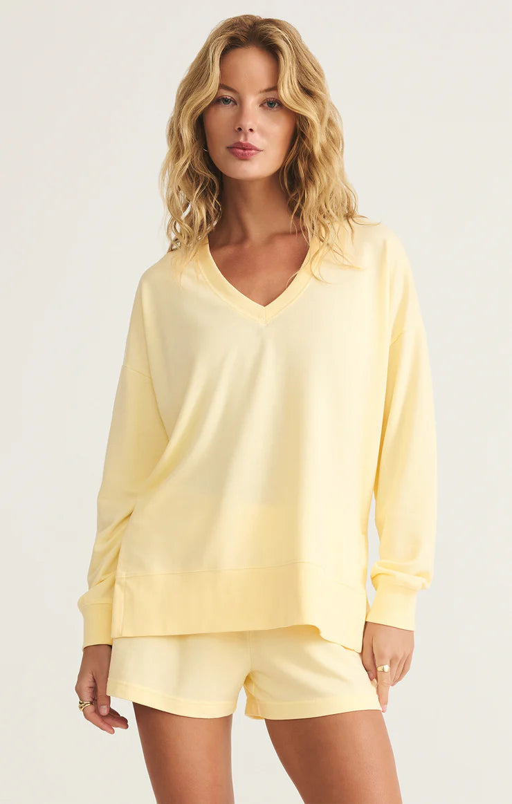 Modern V-Neck Weekender - Mellow Yellow | Z Supply