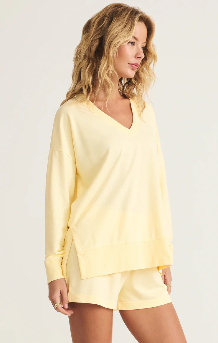 Modern V-Neck Weekender - Mellow Yellow | Z Supply