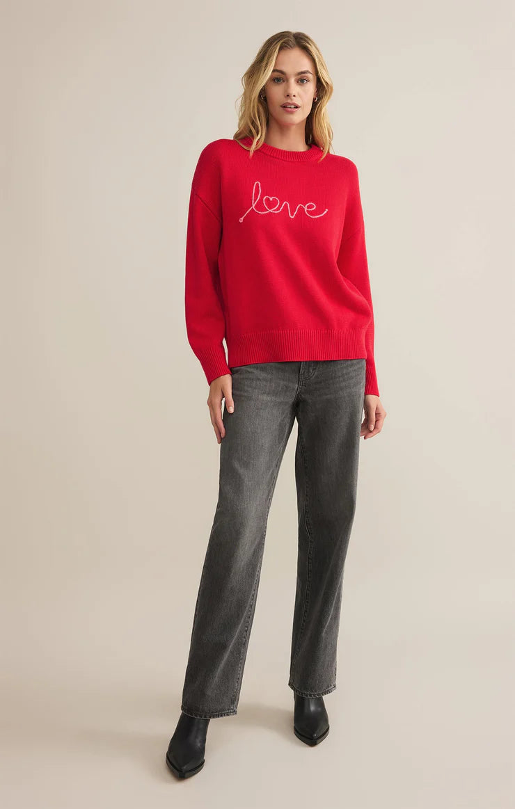 Love Notes Boyfriend Sweater | Z Supply