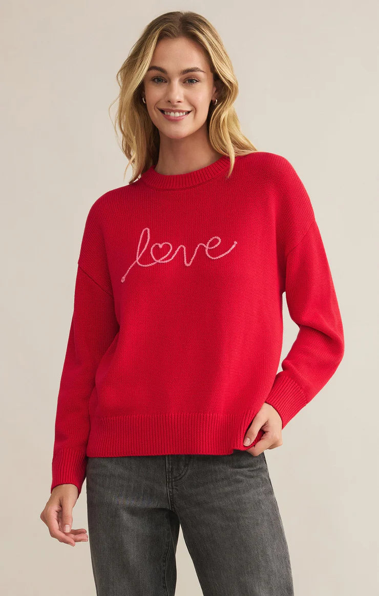 Love Notes Boyfriend Sweater | Z Supply