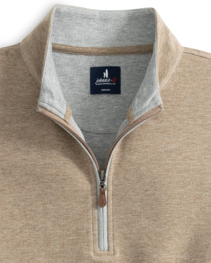 Sully 1/4 Zip Pullover - Cedar | Johnnie-O