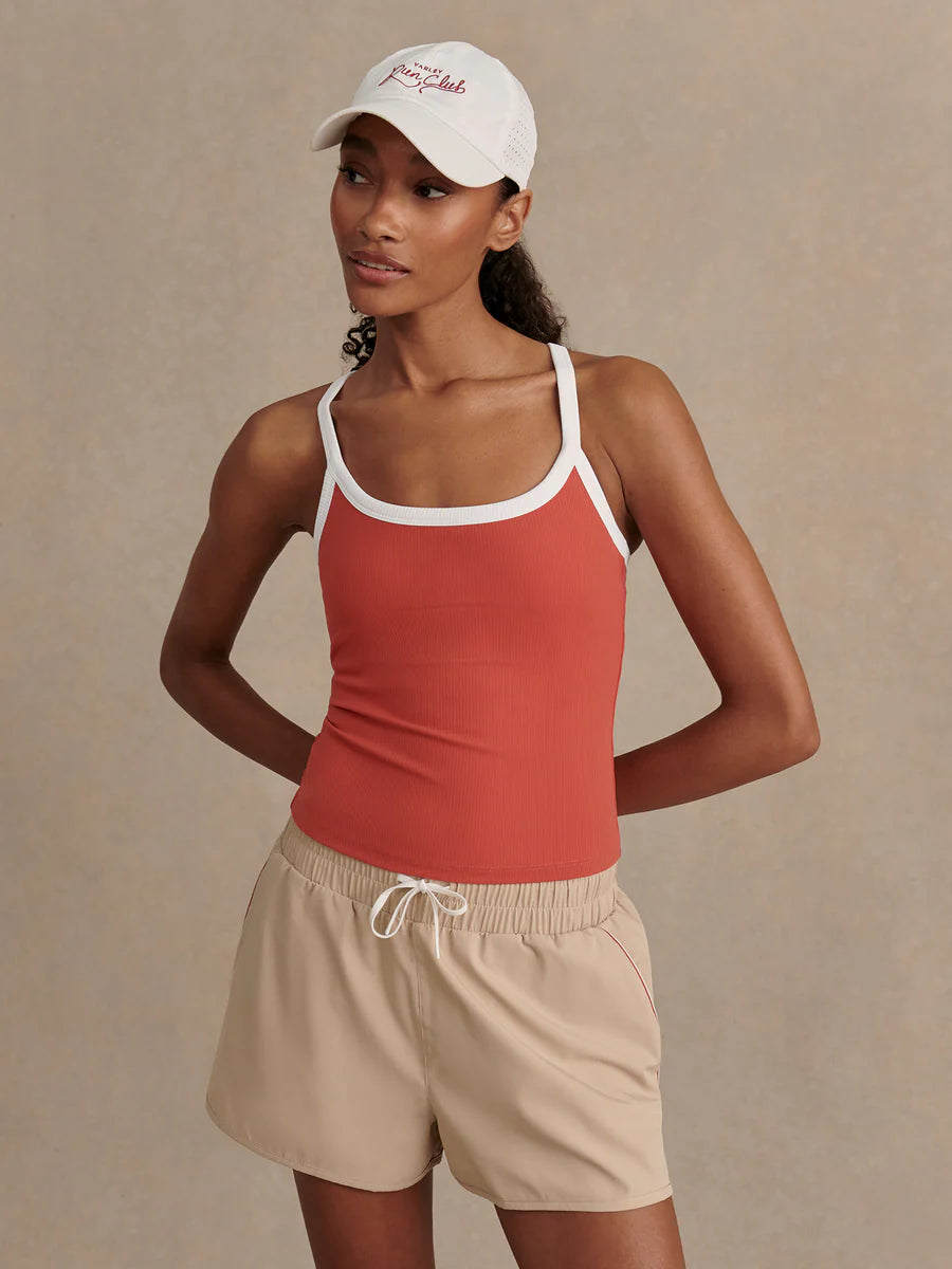 Theon Scoop Neck Tank - Baked Apple | Varley