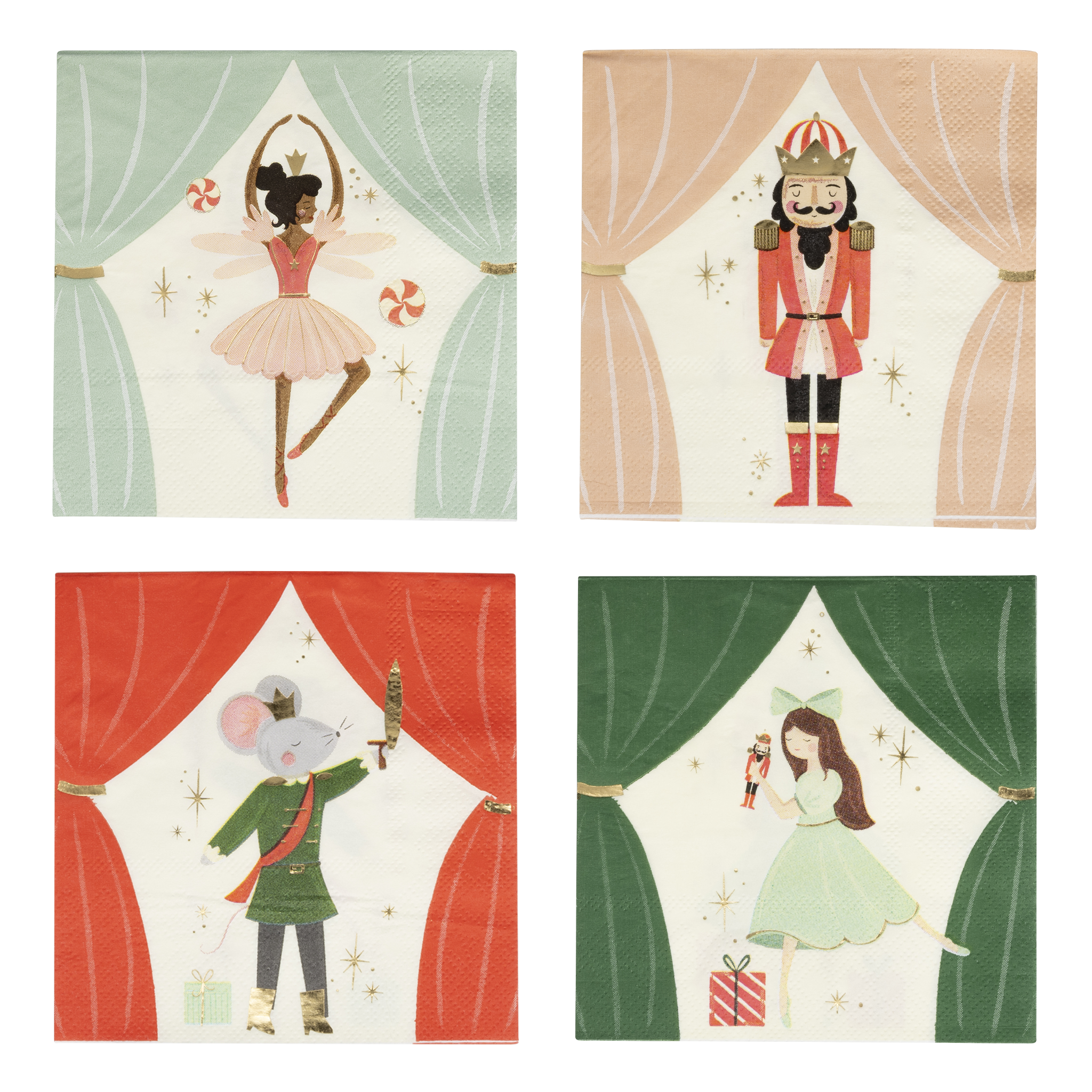 Nutcracker Napkin Set