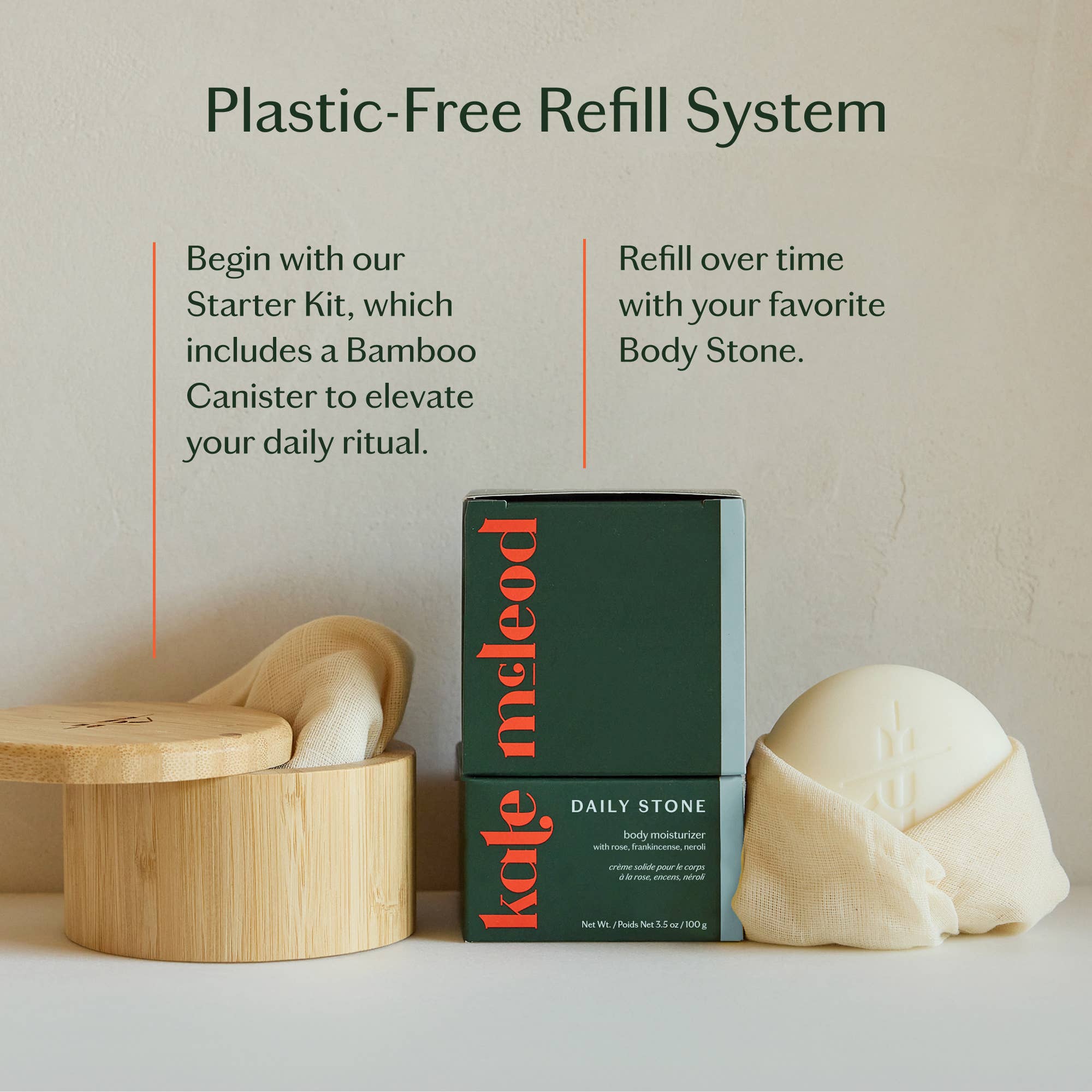 Daily Stone - Deep Moisturizing Lotion Bar | Kate McLeod