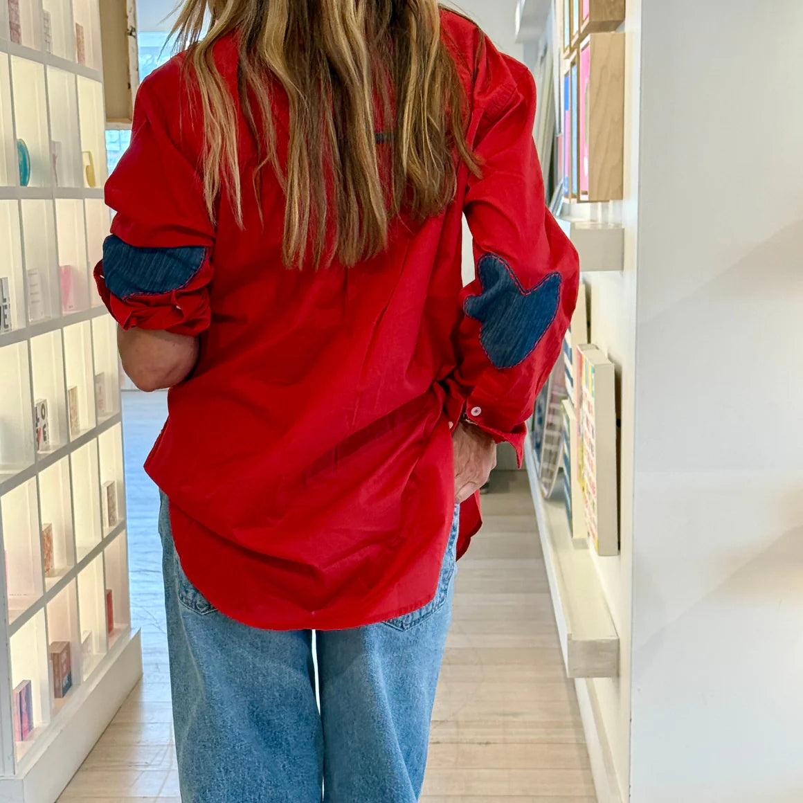 Jack Shirt - Washed Red | Kerri Rosenthal