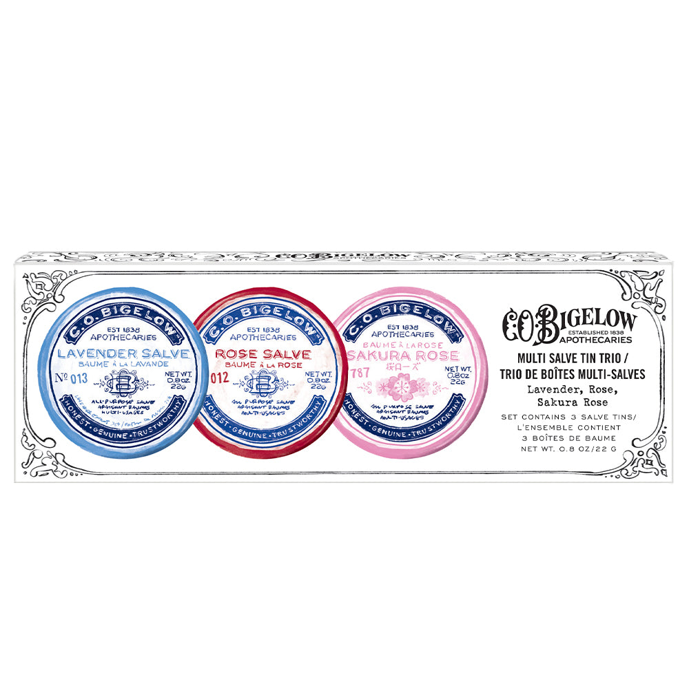 Assorted Salve Tin Trio | C.O. Bigelow