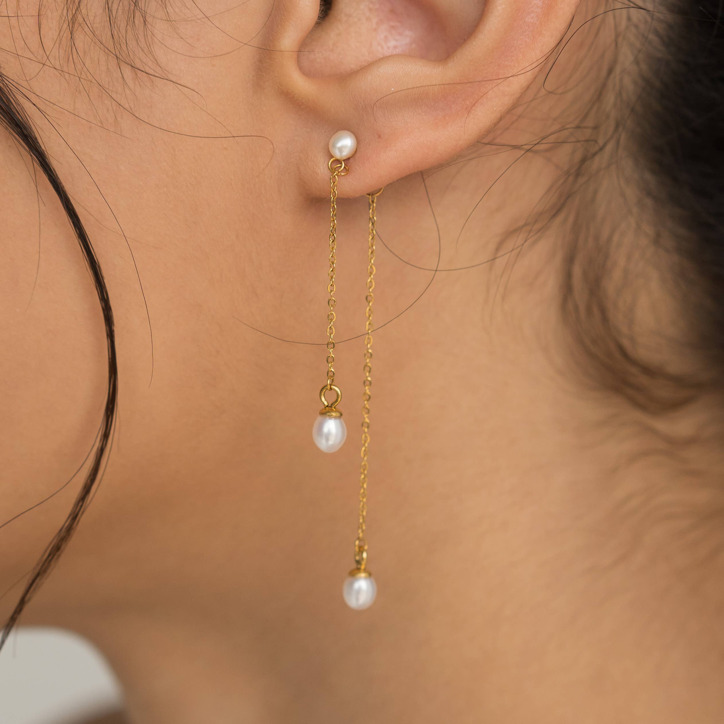 Pearl Drop Earrings | Brenda Grands