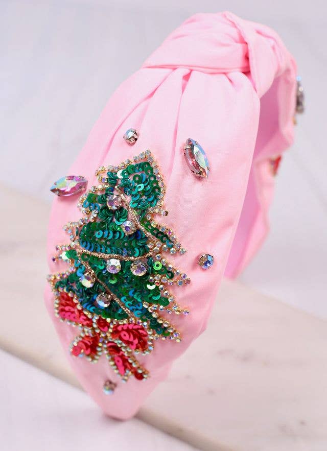 Enchanting Christmas Tree Headband