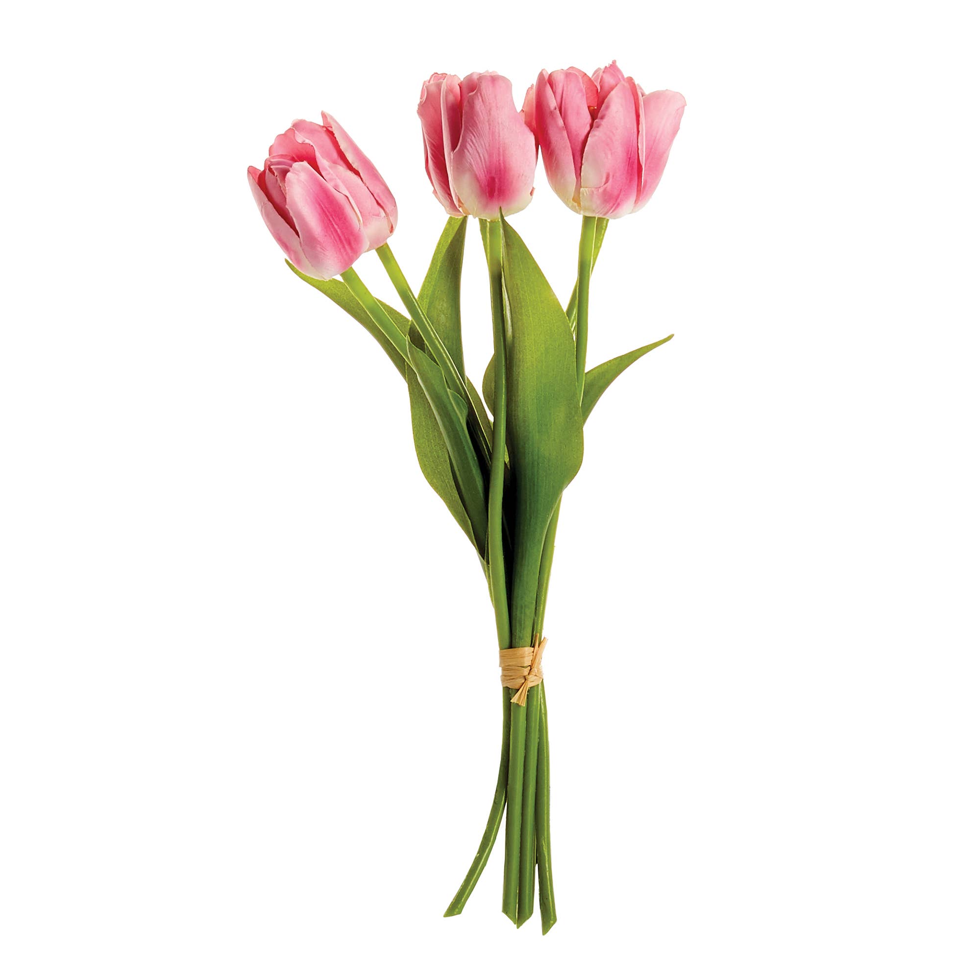 Dutch Tulips 15", Bundle Of 6 Pink