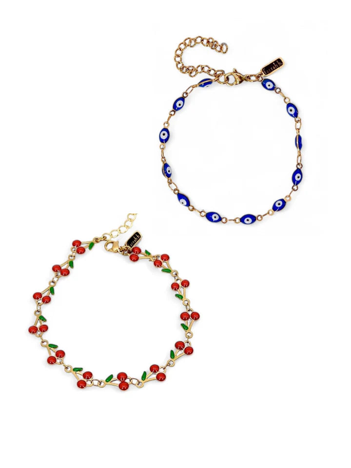 PLAYDATE Cherry Bracelet | Farrah B
