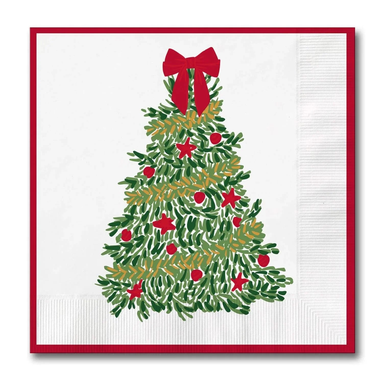 Cocktail Napkins - Traditional Tree | Mary Square