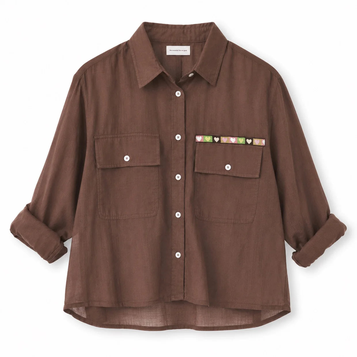 Tia Love Brigade Shirt - Caramel Earth | Kerri Rosenthal