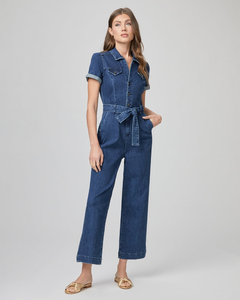 Anessa Shortsleeve Jumpsuit - Jelina | PAIGE