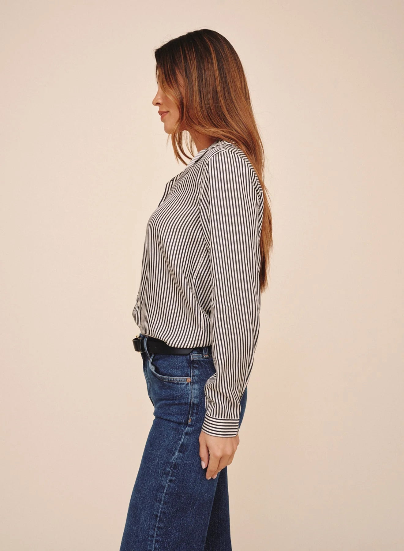 Button Down Shirt - Vintage Pinstripe | Bella Dahl