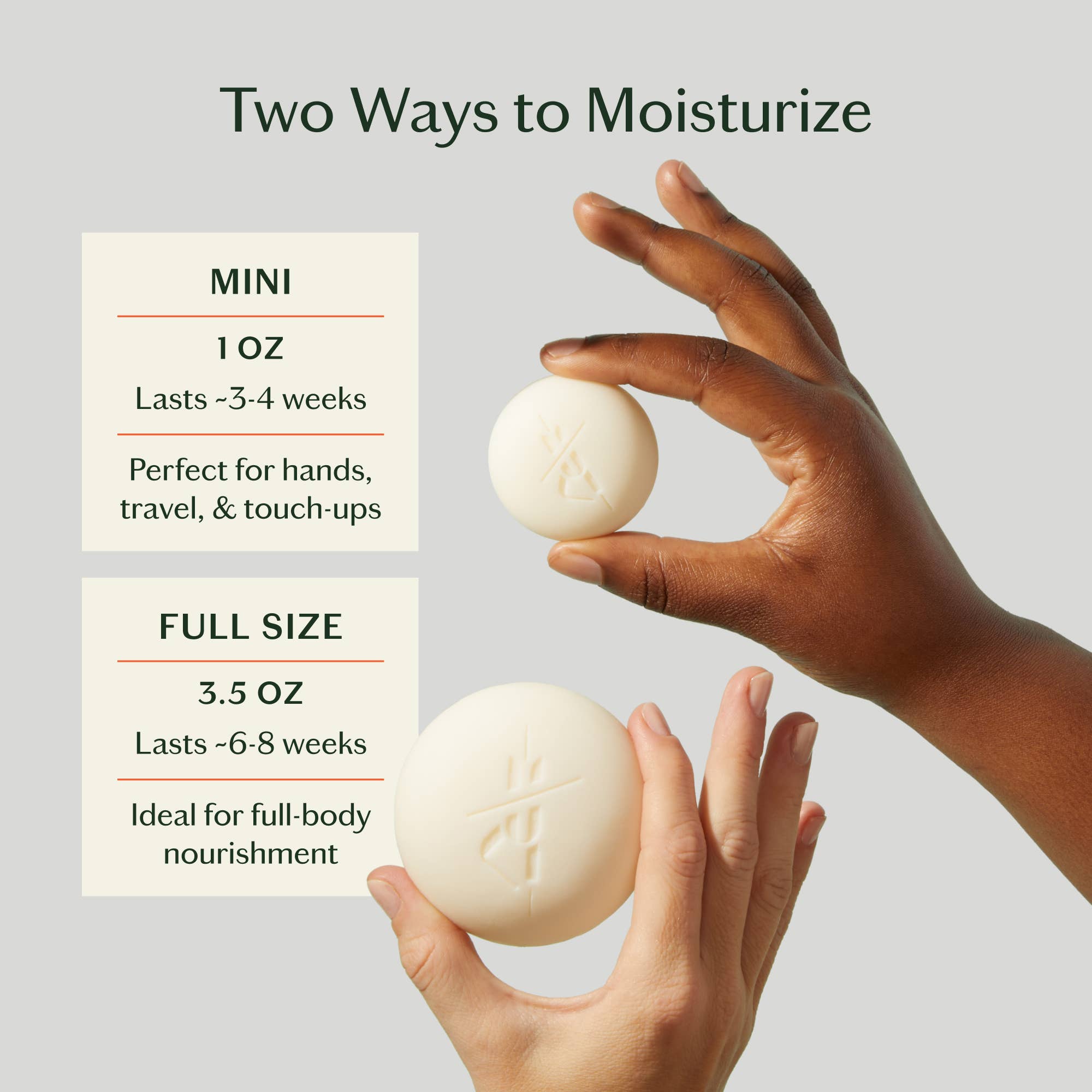 Grounding Stone - Deep Moisturizing Lotion Bar | Kate McLeod