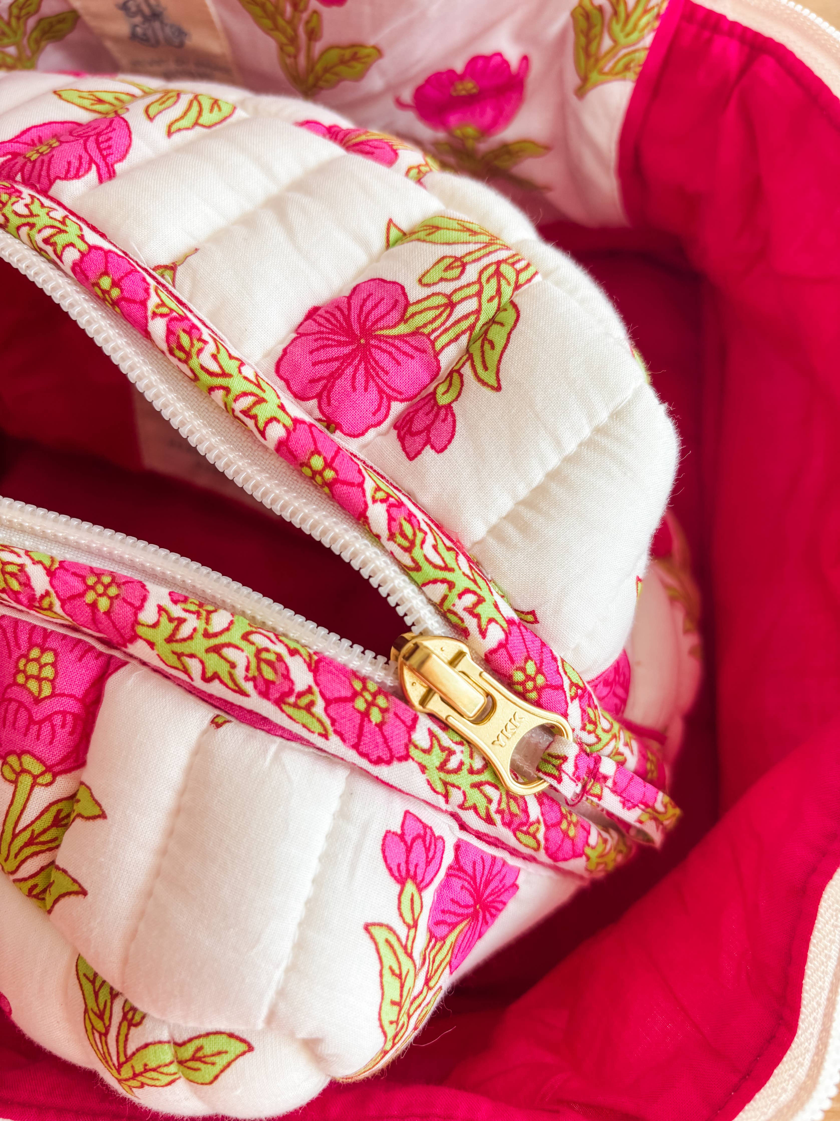 Magnolia Luxe | Quilted Cosmetic Bags