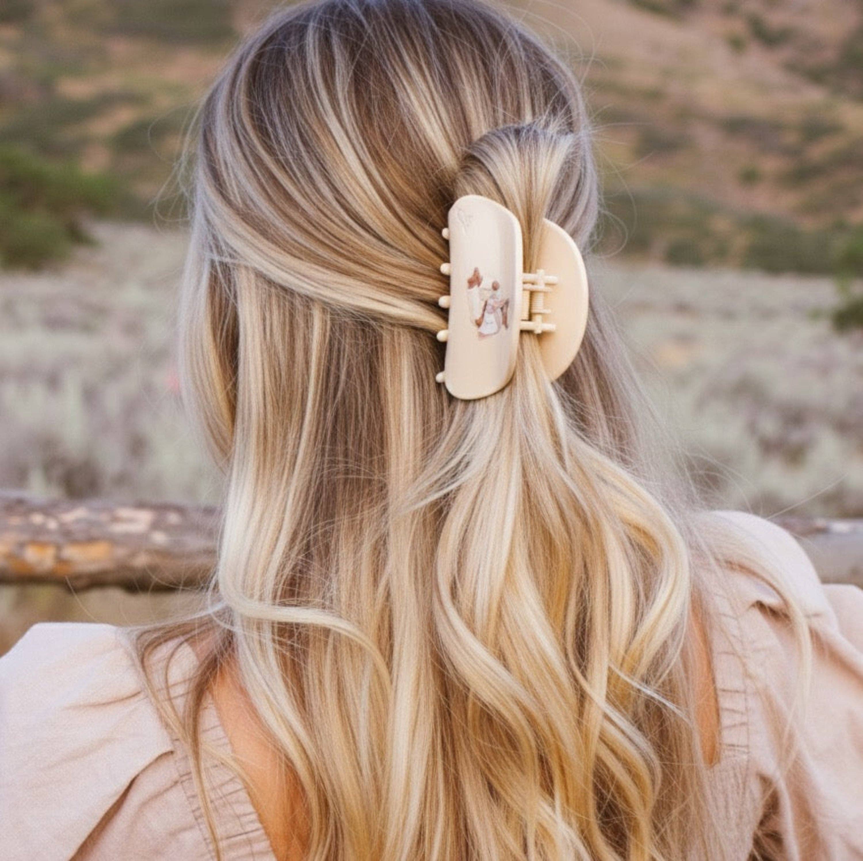 Preppy Bear Hair Claw