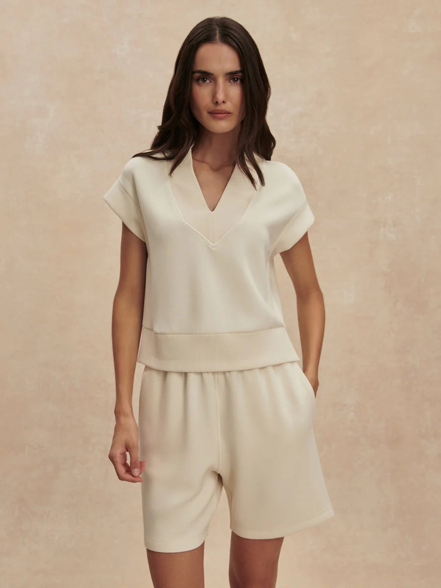 Gracee V Neck Tank Top - Pristine | Varley