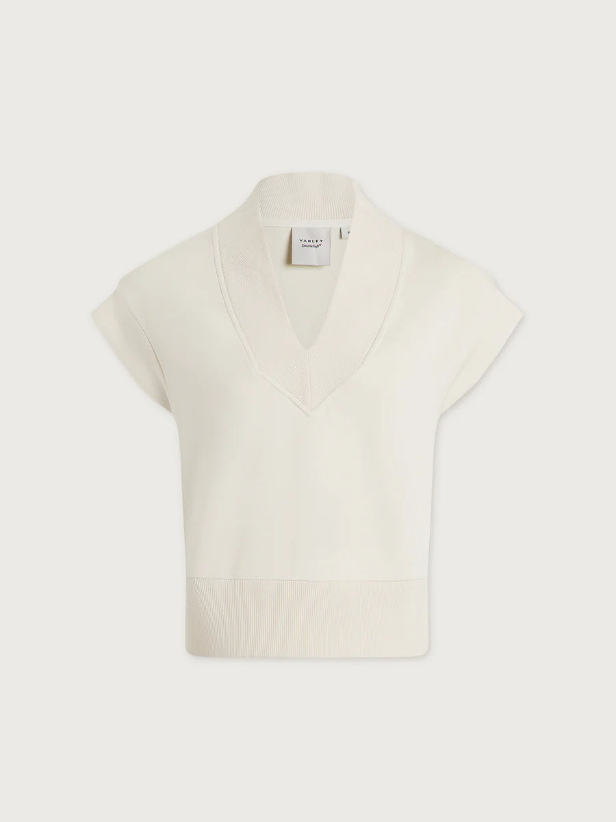 Gracee V Neck Tank Top - Pristine | Varley
